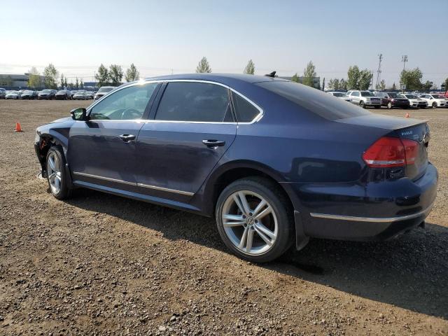 1VWCN7A30EC113689 - 2014 VOLKSWAGEN PASSAT SEL BLUE photo 2