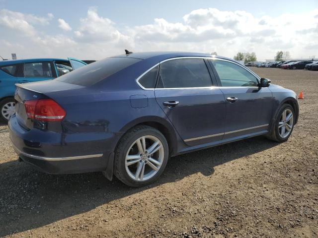 1VWCN7A30EC113689 - 2014 VOLKSWAGEN PASSAT SEL BLUE photo 3