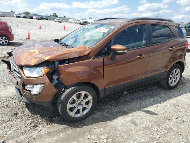 MAJ3S2GE5KC299867 - 2019 FORD ECOSPORT SE ORANGE photo 1