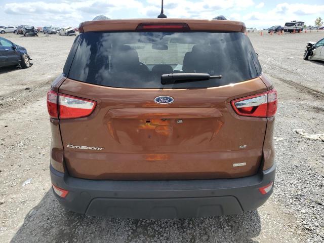MAJ3S2GE5KC299867 - 2019 FORD ECOSPORT SE ORANGE photo 6