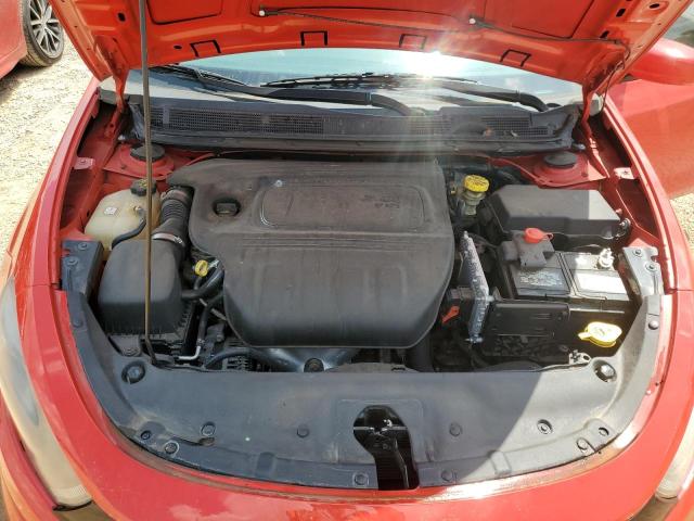 1C3CDFAA6GD712127 - 2016 DODGE DART SE RED photo 11