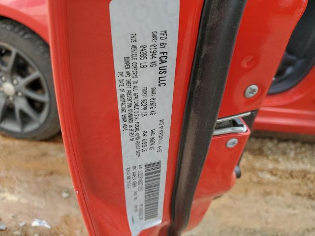 1C3CDFAA6GD712127 - 2016 DODGE DART SE RED photo 12