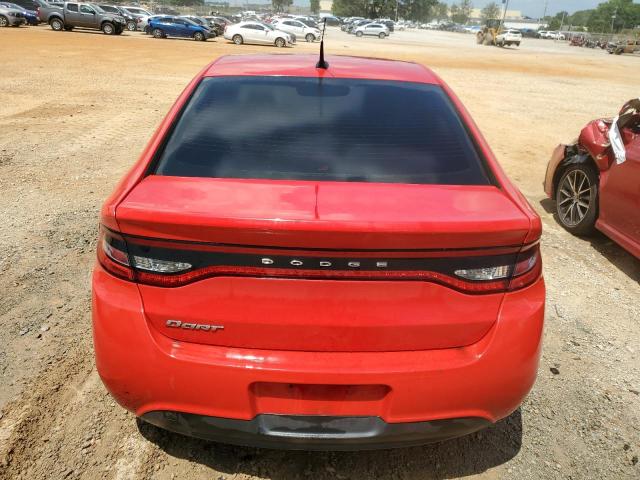 1C3CDFAA6GD712127 - 2016 DODGE DART SE RED photo 6