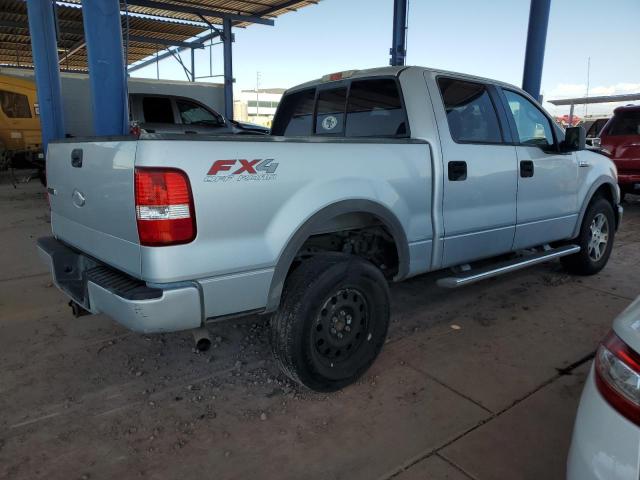 1FTPW14535KB58790 - 2005 FORD F150 SUPERCREW SILVER photo 3