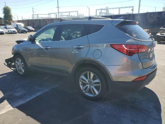 5XYZUDLA3EG223271 - 2014 HYUNDAI SANTA FE S GRAY photo 2