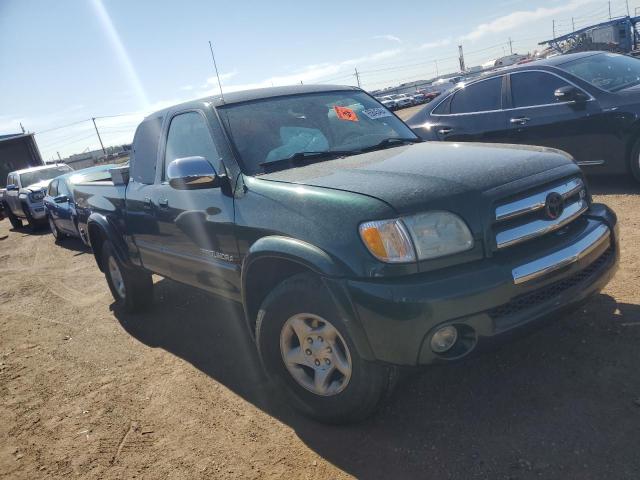 5TBBT44163S339110 - 2003 TOYOTA TUNDRA ACCESS CAB SR5 GREEN photo 4