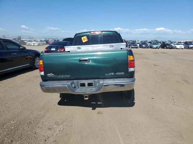 5TBBT44163S339110 - 2003 TOYOTA TUNDRA ACCESS CAB SR5 GREEN photo 6
