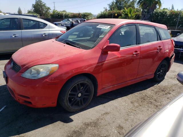 2T1KR32E63C009918 - 2003 TOYOTA COROLLA MA XR RED photo 1