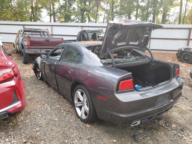 2C3CDXBG2EH300439 - 2014 DODGE CHARGER SE BLACK photo 2