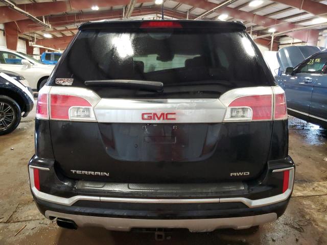 2GKFLVEK2G6293902 - 2016 GMC TERRAIN DENALI BLACK photo 6