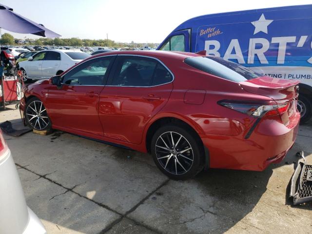 4T1G11AK3PU139488 - 2023 TOYOTA CAMRY SE NIGHT SHADE RED photo 2