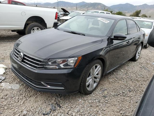 1VWLA7A38KC001858 - 2019 VOLKSWAGEN PASSAT WOLFSBURG BLACK photo 1