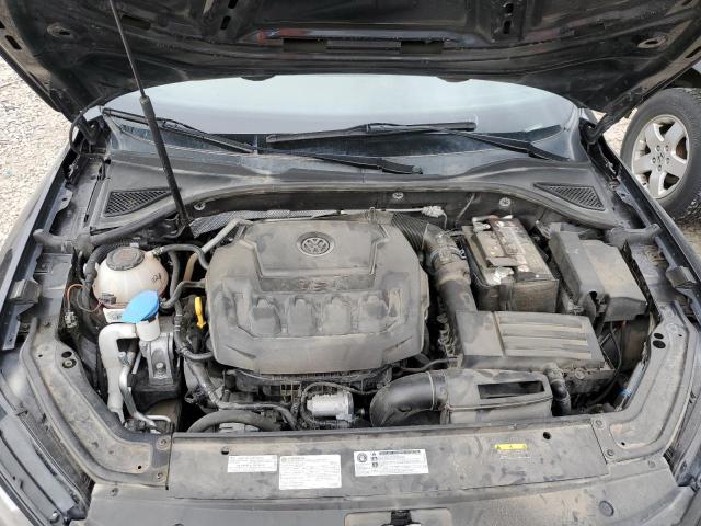 1VWLA7A38KC001858 - 2019 VOLKSWAGEN PASSAT WOLFSBURG BLACK photo 11