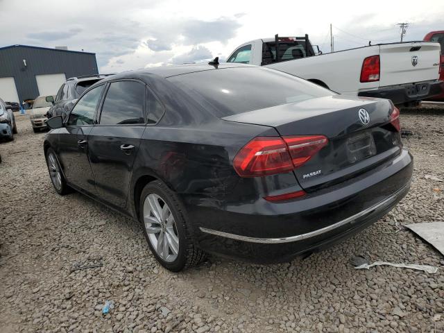 1VWLA7A38KC001858 - 2019 VOLKSWAGEN PASSAT WOLFSBURG BLACK photo 2