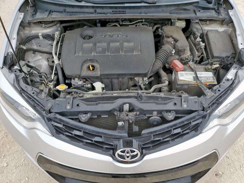5YFBURHE5GP548917 - 2016 TOYOTA COROLLA L SILVER photo 11