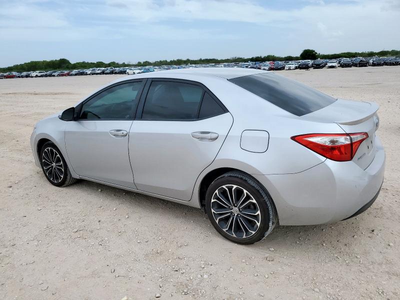 5YFBURHE5GP548917 - 2016 TOYOTA COROLLA L SILVER photo 2