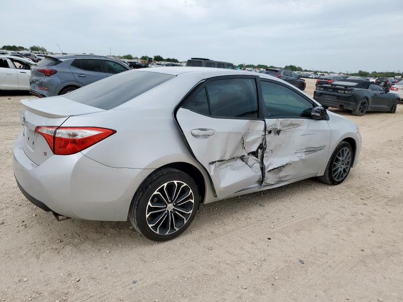5YFBURHE5GP548917 - 2016 TOYOTA COROLLA L SILVER photo 3