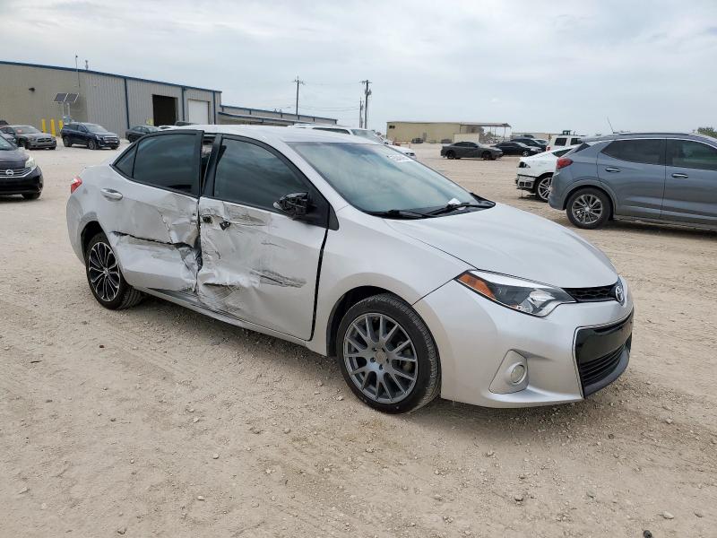 5YFBURHE5GP548917 - 2016 TOYOTA COROLLA L SILVER photo 4