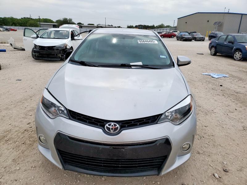 5YFBURHE5GP548917 - 2016 TOYOTA COROLLA L SILVER photo 5