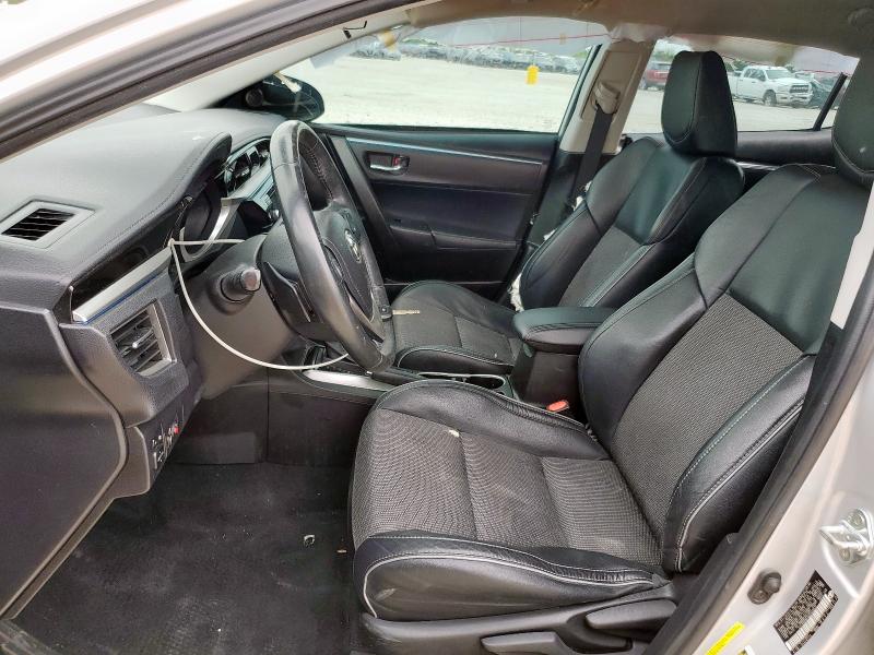 5YFBURHE5GP548917 - 2016 TOYOTA COROLLA L SILVER photo 7