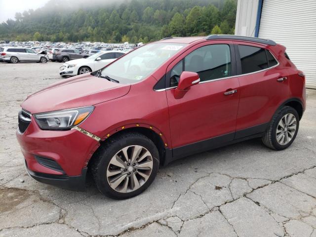 KL4CJESB0HB045701 - 2017 BUICK ENCORE PREFERRED RED photo 1