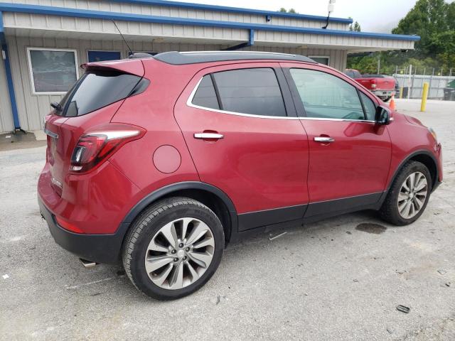 KL4CJESB0HB045701 - 2017 BUICK ENCORE PREFERRED RED photo 3