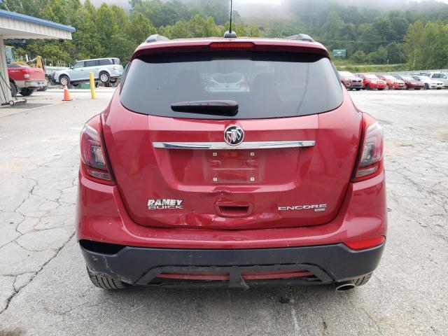 KL4CJESB0HB045701 - 2017 BUICK ENCORE PREFERRED RED photo 6