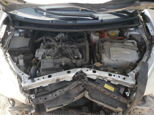 JTDKDTB32C1504019 - 2012 TOYOTA PRIUS C ვერცხლისფერი ფოტო 11