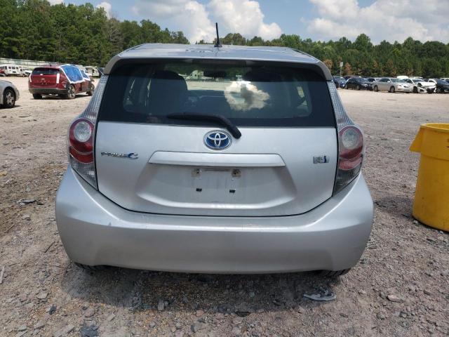 JTDKDTB32C1504019 - 2012 TOYOTA PRIUS C ვერცხლისფერი ფოტო 6