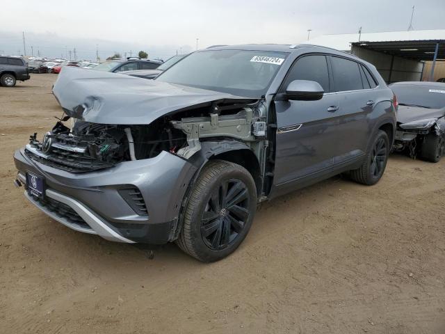 1V2HE2CA3PC211401 - 2023 VOLKSWAGEN ATLAS CROS SE Gris photo 1