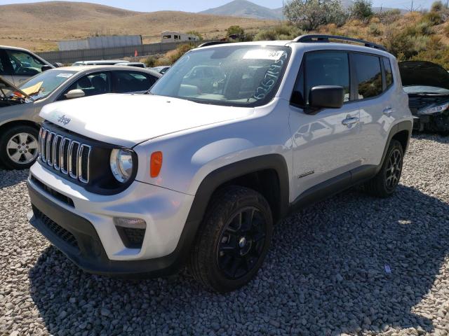 ZACNJBAB3LPL80591 - 2020 JEEP RENEGADE SPORT SILVER photo 1