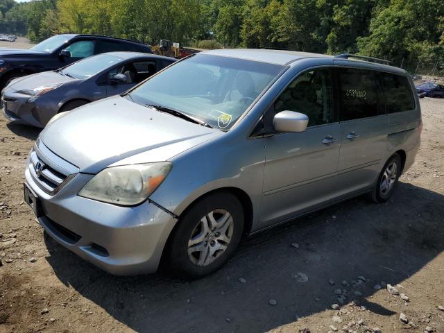 5FNRL38436B049789 - 2006 HONDA ODYSSEY EX GRAY photo 1