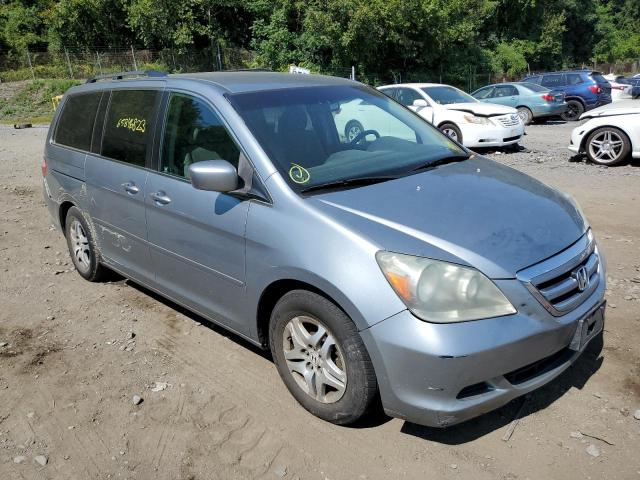 5FNRL38436B049789 - 2006 HONDA ODYSSEY EX GRAY photo 4