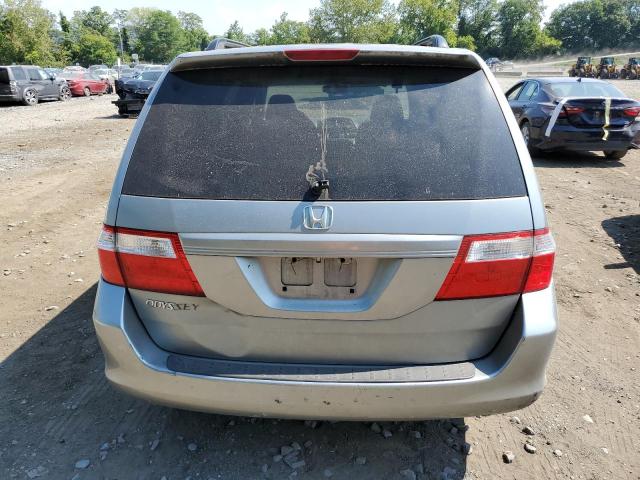 5FNRL38436B049789 - 2006 HONDA ODYSSEY EX GRAY photo 6