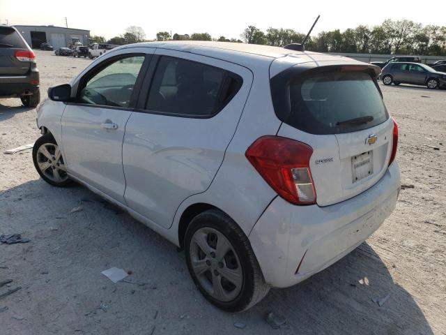 KL8CB6SA0LC410390 - 2020 CHEVROLET SPARK LS WHITE photo 2