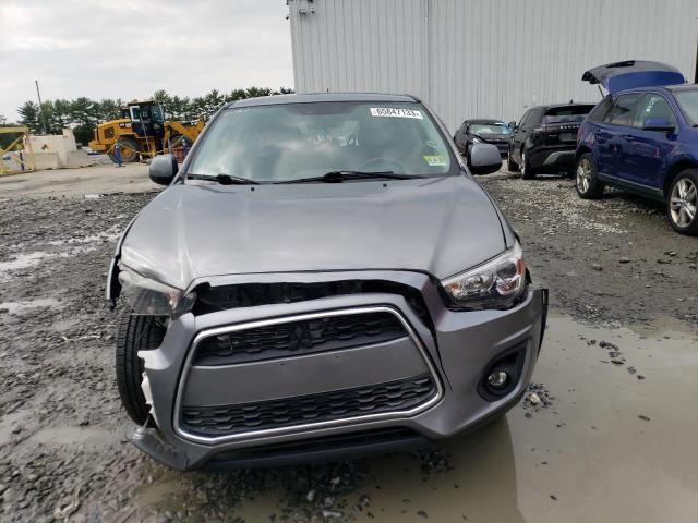 4A4AR4AU1EE025687 - 2014 MITSUBISHI OUTLANDER SE GRAY photo 5