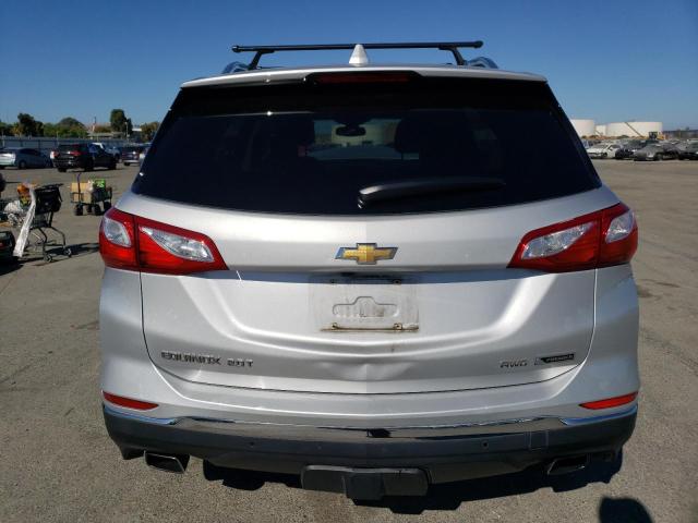 2GNAXWEX3J6266136 - 2018 CHEVROLET EQUINOX PREMIER SILVER photo 6