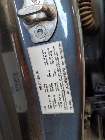 5YJ3E1EB6LF646261 - 2020 TESLA MODEL 3 BLUE photo 12