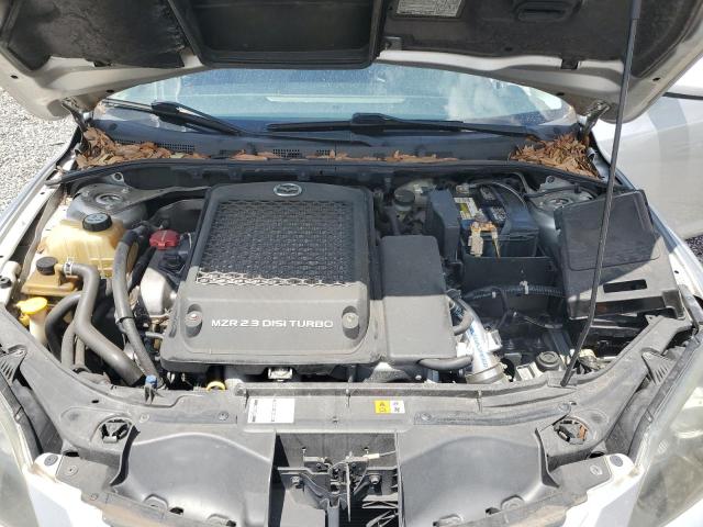 JM1BK34L771698961 - 2007 MAZDA SPEED 3 SILVER photo 11