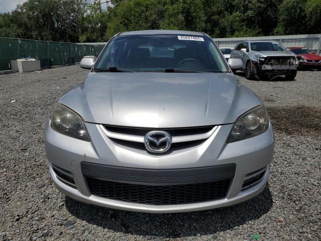JM1BK34L771698961 - 2007 MAZDA SPEED 3 SILVER photo 5