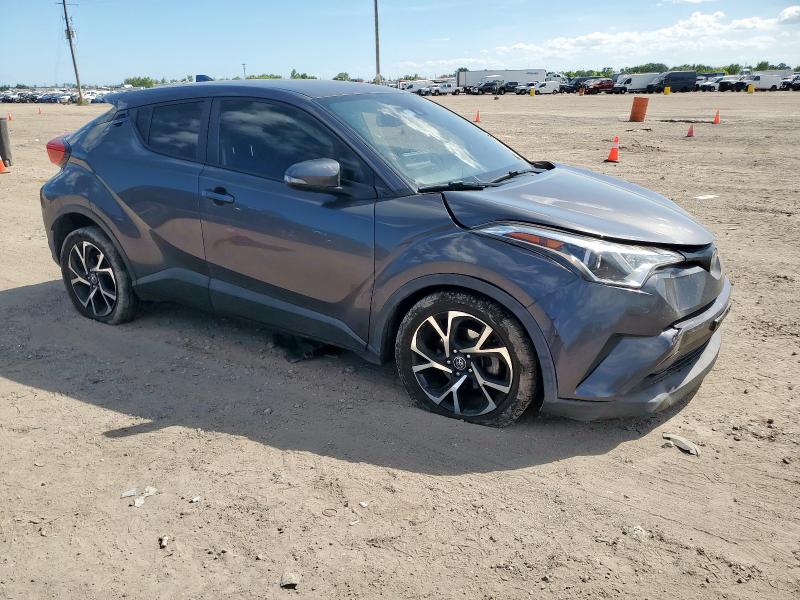JTNKHMBX8K1036305 - 2019 TOYOTA C-HR XLE GRAY photo 4