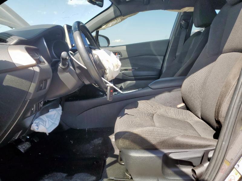 JTNKHMBX8K1036305 - 2019 TOYOTA C-HR XLE GRAY photo 7