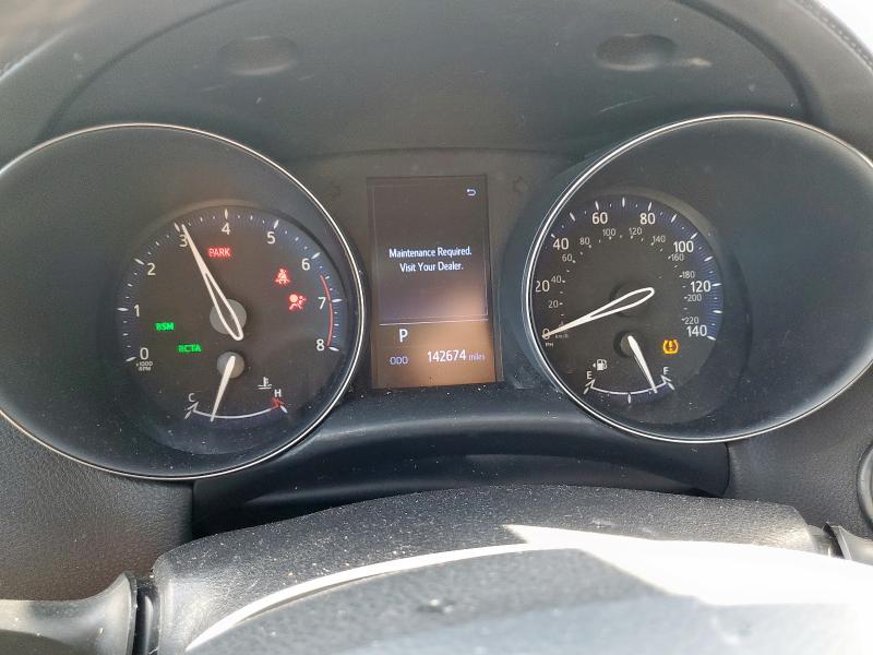 JTNKHMBX8K1036305 - 2019 TOYOTA C-HR XLE GRAY photo 9