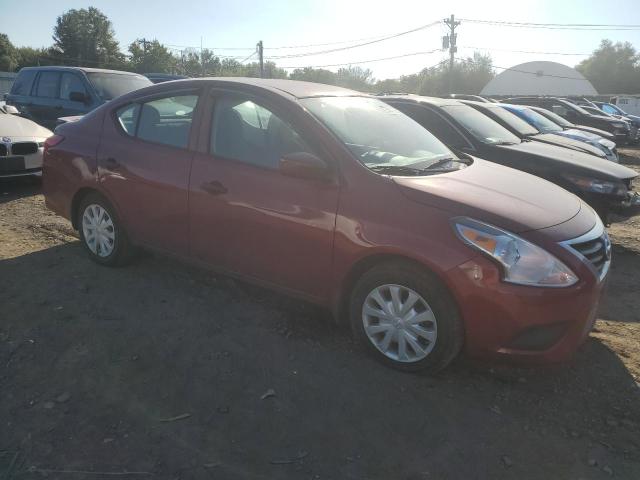 3N1CN7AP1GL827802 - 2016 NISSAN VERSA S BURGUNDY photo 4