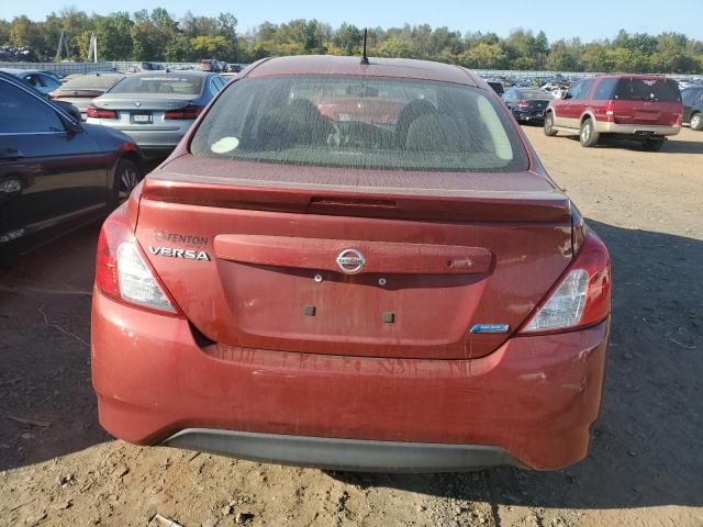 3N1CN7AP1GL827802 - 2016 NISSAN VERSA S BURGUNDY photo 6