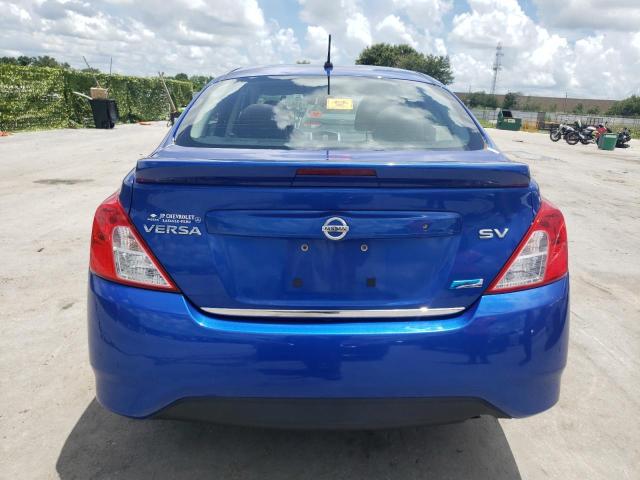 3N1CN7AP7FL882303 - 2015 NISSAN VERSA S BLUE photo 6