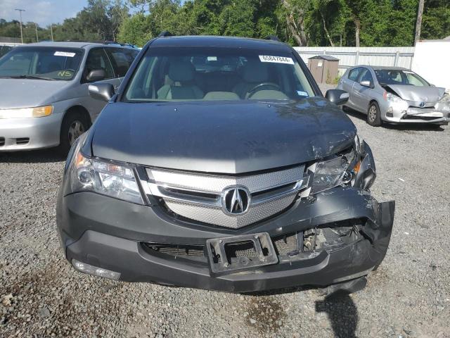 2HNYD28408H536149 - 2008 ACURA MDX TECHNOLOGY GRAY photo 5