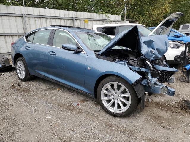 1G6DX5RK3P0117924 - 2023 CADILLAC CT5 LUXURY BLUE photo 4