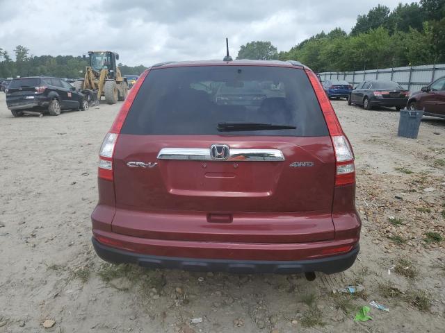 5J6RE4H71BL034607 - 2011 HONDA CR-V EXL MAROON photo 6