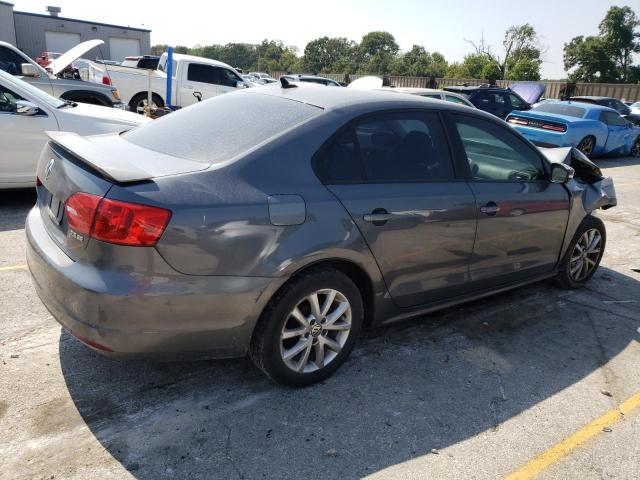 3VWBX7AJ2CM335098 - 2012 VOLKSWAGEN JETTA SE GRAY photo 3